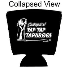 Load image into Gallery viewer, Just Tap It In! Tap Tap Taparoo! Golf Party Cup Coolie
