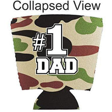 Load image into Gallery viewer, #1 Dad Collapsible Party Cup Coolie
