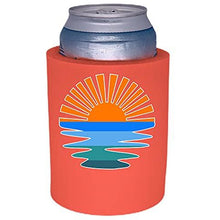 Load image into Gallery viewer, Retro Sunset Thick Foam Can Coolie
