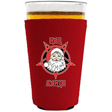 Load image into Gallery viewer, Hail Santa Neoprene Glass Coolie
