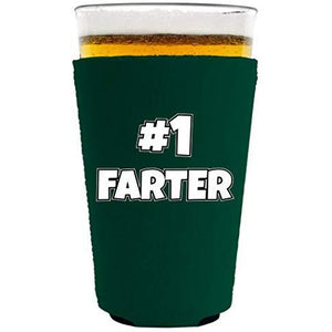 #1 Farter Pint Glass Coolie