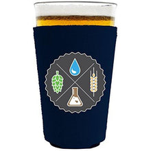 Load image into Gallery viewer, Beer Ingredients Pint Glass Coolie
