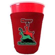 Load image into Gallery viewer, Reindeer Christmas Party Cup Coolie
