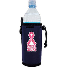 Load image into Gallery viewer, Cancer Sucks Water Bottle Coolie

