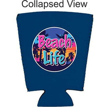 Load image into Gallery viewer, Beach Life Pint Glass Coolie
