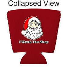 Load image into Gallery viewer, I Watch You Sleep, Santa Party Cup Coolie
