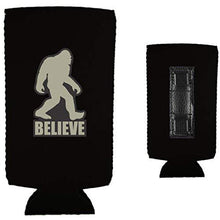 Load image into Gallery viewer, Bigfoot Believe Magnetic Slim Can Coolie

