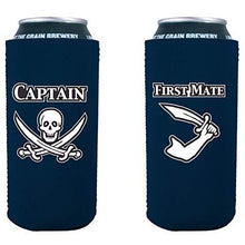 Load image into Gallery viewer, Captain and First Mate 16 oz Can Coolie Set
