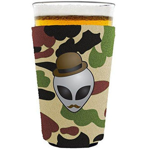 Alien in Disguise Pint Glass Coolie