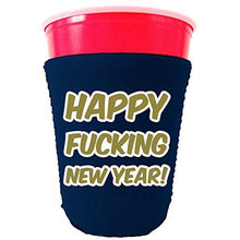 Load image into Gallery viewer, Merry Fucking Christmas and Happy Fucking New Year Party Cup coolie Set
