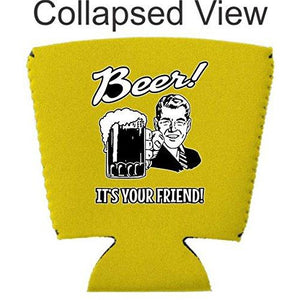 Beer! It's Your Friend! Party Cup Coolie