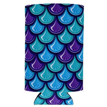 Load image into Gallery viewer, Fish Scale Pattern Slim Can Coolie
