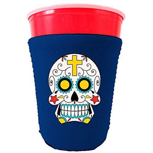 Sugar Skull Party Cup Coolie