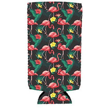 Load image into Gallery viewer, Flamingo Pattern Slim Can Coolie
