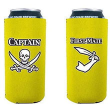 Load image into Gallery viewer, Captain and First Mate 16 oz Can Coolie Set
