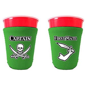 Captain and First Mate Cup Coolie Set