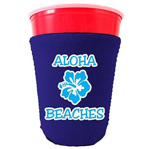 Aloha Beaches Party Cup Coolie