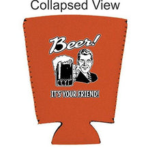 Load image into Gallery viewer, Beer! It&#39;s Your Friend! Pint Glass Coolie
