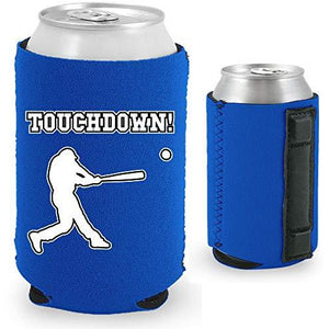 Touchdown Baseball Magnetic Can Coolie