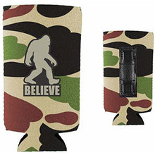 Load image into Gallery viewer, Bigfoot Believe Magnetic Slim Can Coolie
