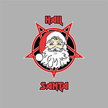 Load image into Gallery viewer, vinly sticker with hail santa design
