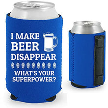 Load image into Gallery viewer, I Make Beer Disappear Magnetic Can Coolie
