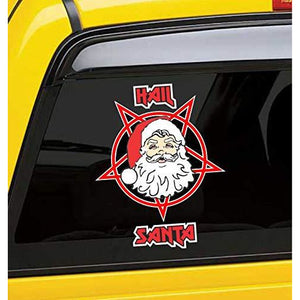 Hail Santa Vinyl Sticker