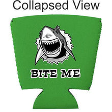 Load image into Gallery viewer, Bite Me Shark Party Cup Coolie
