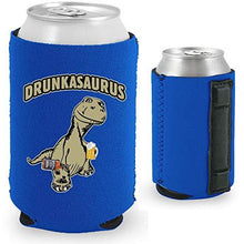 Load image into Gallery viewer, Drunkasaurus Magnetic Can Coolie
