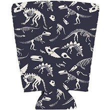 Load image into Gallery viewer, Dinosaur Bones Pint Glass Coolie
