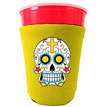 Load image into Gallery viewer, Sugar Skull Party Cup Coolie
