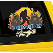 Load image into Gallery viewer, Hide and Seek Champion Bigfoot Vinyl Sticker
