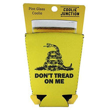 Load image into Gallery viewer, Gadsden Flag Pint Glass Coolie
