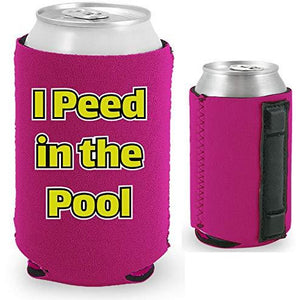 I Peed in the Pool Magnetic Can Coolie
