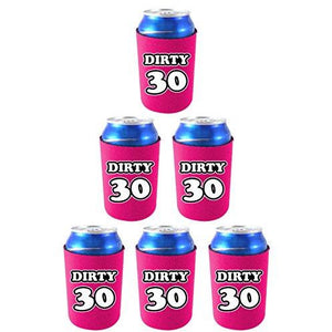 Dirty 30 Birthday Can Coolie