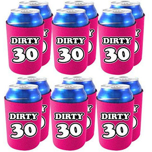 Dirty 30 Birthday Can Coolie