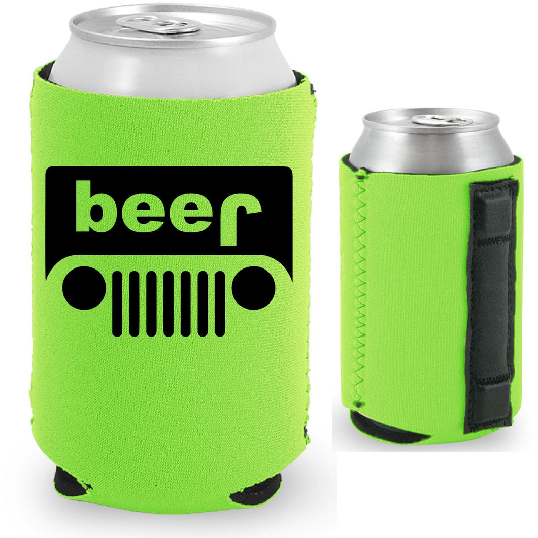 Beer jeep Magnetic Can Coolie