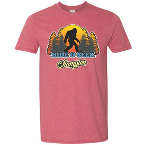 Bigfoot Hide and Seek Champion Funny T Shirt