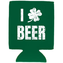 Load image into Gallery viewer, I Shamrock Beer Magnetic Can Coolie

