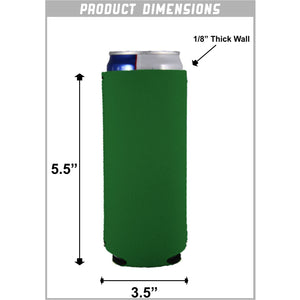 Beer Pressure Slim Magnetic Can Coolie