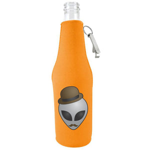 Alien in Disguise Beer Bottle Coolie With Opener