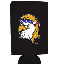Load image into Gallery viewer, Bald Eagle Mullet 16 oz. Can Coolie
