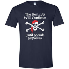 Load image into Gallery viewer, Beatings Will Continue Funny T Shirt
