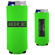 Load image into Gallery viewer, Beer 30 Magnetic Slim Can Coolie

