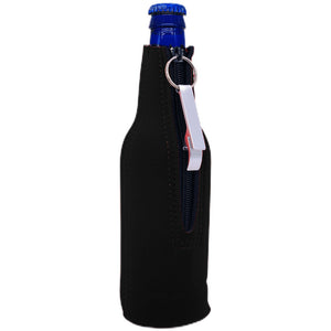 Dog Beers Bottle Coolie w/Opener Attached
