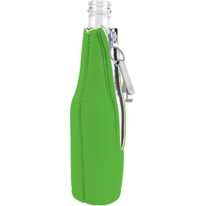 Don't Stop Beerlievin' Beer Bottle With Opener Coolie