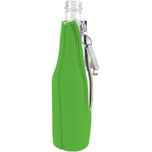 Load image into Gallery viewer, John Beer Bottle Coolie w/Opener Attached
