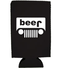 Load image into Gallery viewer, Beer jeep 16 oz. Can Coolie
