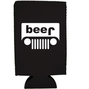 Beer jeep 16 oz. Can Coolie