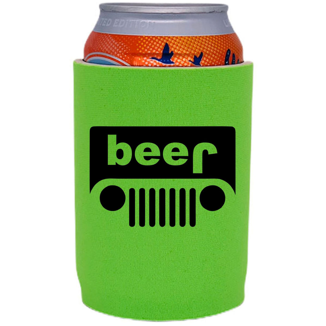 Beer jeep Full Bottom Can Coolie